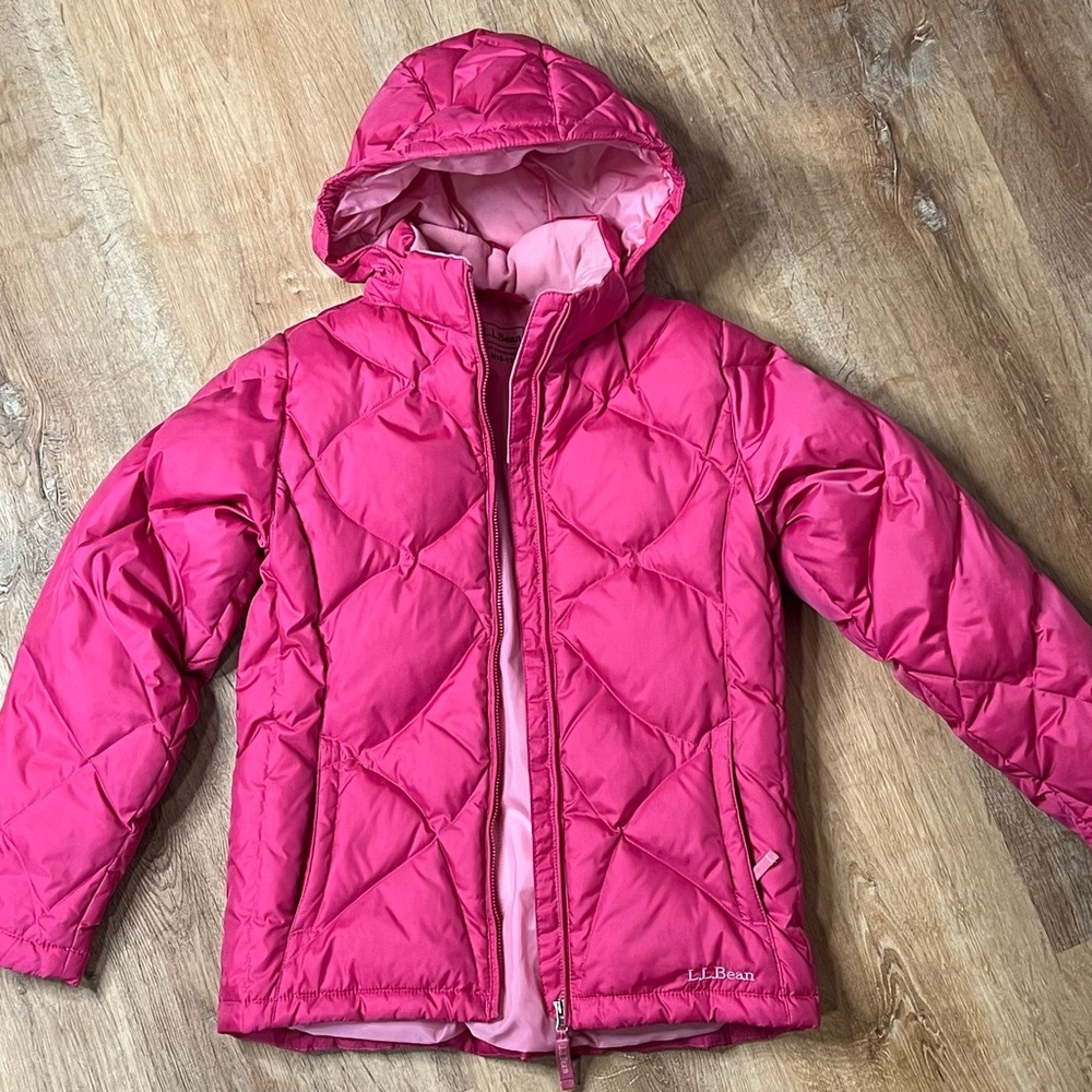 L.L. Bean Pink Winter Coat (m10-12)